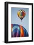 USA, Vermont, Quechee Hot Air Balloon festival.-Merrill Images-Framed Photographic Print