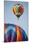 USA, Vermont, Quechee Hot Air Balloon festival.-Merrill Images-Mounted Photographic Print