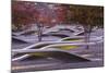 USA, Virginia, Arlington the Pentagon, Pentagon 911 Memorial, Dawn-Walter Bibikow-Mounted Photographic Print