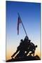 Usa, Virginia, Arlington, Us Marine and Iwo Jima Memorial, Dawn-Walter Bibikow-Mounted Photographic Print