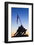 Usa, Virginia, Arlington, Us Marine and Iwo Jima Memorial, Dawn-Walter Bibikow-Framed Photographic Print