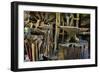 USA, Virginia, Mabry Mill. Tools in Blacksmith Shop-Don Paulson-Framed Photographic Print