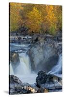 USA, Virginia, Mclean. Stream in Great Falls State Park-Jay O'brien-Stretched Canvas