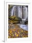 USA, Virginia, Mclean. Waterfall in Great Falls State Park-Jay O'brien-Framed Photographic Print