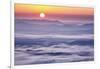 USA, Virginia, Rockfish Valley. Fog at sunrise along the Blue Ridge Parkway-Ann Collins-Framed Photographic Print