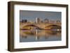 USA, Virginia, Rosslyn, Arlington Memorial Bridge, Potomac River-Walter Bibikow-Framed Photographic Print