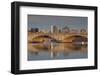 USA, Virginia, Rosslyn, Arlington Memorial Bridge, Potomac River-Walter Bibikow-Framed Photographic Print