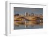 USA, Virginia, Rosslyn, Arlington Memorial Bridge, Potomac River-Walter Bibikow-Framed Photographic Print