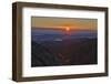 USA, Virginia, Shenandoah National Park, Sunrise along Skyline Drive in the Fall-Hollice Looney-Framed Photographic Print