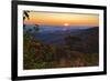 USA, Virginia, Shenandoah National Park, Sunrise along Skyline Drive in the Fall-Hollice Looney-Framed Photographic Print