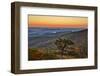 USA, Virginia, Shenandoah National Park, Sunrise along Skyline Drive in the Fall-Hollice Looney-Framed Photographic Print