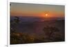 USA, Virginia, Shenandoah National Park, Sunrise along Skyline Drive in the Fall-Hollice Looney-Framed Photographic Print