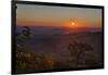 USA, Virginia, Shenandoah National Park, Sunrise along Skyline Drive in the Fall-Hollice Looney-Framed Photographic Print