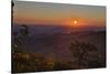 USA, Virginia, Shenandoah National Park, Sunrise along Skyline Drive in the Fall-Hollice Looney-Stretched Canvas