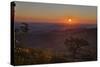 USA, Virginia, Shenandoah National Park, Sunrise along Skyline Drive in the Fall-Hollice Looney-Stretched Canvas