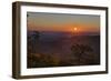 USA, Virginia, Shenandoah National Park, Sunrise along Skyline Drive in the Fall-Hollice Looney-Framed Photographic Print