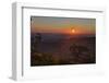 USA, Virginia, Shenandoah National Park, Sunrise along Skyline Drive in the Fall-Hollice Looney-Framed Photographic Print