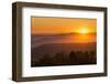 USA, Virginia. Shenandoah National Park, sunset from Naked Creek Overlook-Ann Collins-Framed Photographic Print