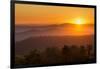 USA, Virginia. Shenandoah National Park, sunset from Naked Creek Overlook-Ann Collins-Framed Photographic Print