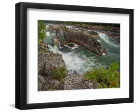 USA, Virginia, waterfall on Potomac River, Great Falls National Park-Howie Garber-Framed Photographic Print