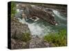 USA, Virginia, waterfall on Potomac River, Great Falls National Park-Howie Garber-Stretched Canvas