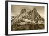 USA, WA. Okanogan National Forest, North Cascades, Liberty Bell and Early Winters Spires.-Jamie & Judy Wild-Framed Photographic Print