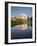 USA, WA. Tarn in Spray Park reflects Mt. Rainier in evening light at Mt. Rainier National Park.-Gary Luhm-Framed Photographic Print