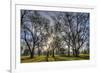 USA, WA, Walla Walla. Pioneer Park Gazebo-Brent Bergherm-Framed Photographic Print