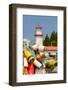 USA, Washington, Aberdeen. Buoys in the Westport Winery Vineyard-Richard Duval-Framed Photographic Print