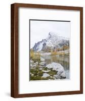 USA, Washington. Alpine Lakes Wilderness, Enchantment Lakes, Little Annapurna and Perfection Lake-Jamie & Judy Wild-Framed Photographic Print