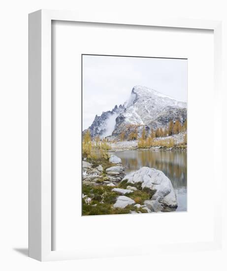 USA, Washington. Alpine Lakes Wilderness, Enchantment Lakes, Little Annapurna and Perfection Lake-Jamie & Judy Wild-Framed Photographic Print