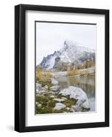 USA, Washington. Alpine Lakes Wilderness, Enchantment Lakes, Little Annapurna and Perfection Lake-Jamie & Judy Wild-Framed Photographic Print