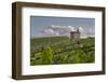 USA, Washington. Chapel Sits Above Red Willow Vineyard in Yakima Ava-Janis Miglavs-Framed Photographic Print