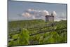 USA, Washington. Chapel Sits Above Red Willow Vineyard in Yakima Ava-Janis Miglavs-Mounted Photographic Print