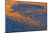 USA, Washington, Copalis Beach, Iron Springs. Patterns in beach sand at sunset.-Jaynes Gallery-Mounted Photographic Print