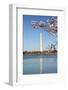 USA, Washington D.C. The Washington Monument framed by cherry blossoms-Charles Sleicher-Framed Photographic Print