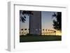 USA, Washington D.C. View of the World War II Memorial, Washington Monument-Hollice Looney-Framed Photographic Print