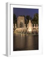 USA, Washington D.C. World War II Memorial-Brent Bergherm-Framed Photographic Print