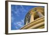 USA, Washington DC. Columns atop the dome of the U.S. Capitol.-Christopher Reed-Framed Photographic Print