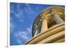 USA, Washington DC. Columns atop the dome of the U.S. Capitol.-Christopher Reed-Framed Photographic Print