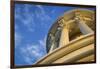 USA, Washington DC. Columns atop the dome of the U.S. Capitol.-Christopher Reed-Framed Photographic Print