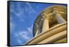 USA, Washington DC. Columns atop the dome of the U.S. Capitol.-Christopher Reed-Framed Stretched Canvas