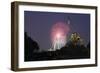 USA, Washington DC, DC, July 4 Fireworks Behind the Iwo Jima Memorial-Hollice Looney-Framed Photographic Print