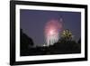 USA, Washington DC, DC, July 4 Fireworks Behind the Iwo Jima Memorial-Hollice Looney-Framed Photographic Print