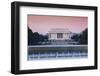 USA, Washington Dc, Lincoln Memorial, Dawn-Walter Bibikow-Framed Photographic Print