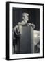 USA, Washington Dc, Lincoln Memorial, Statue of Abraham Lincoln-Walter Bibikow-Framed Photographic Print