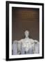 USA, Washington Dc, Lincoln Memorial, Statue of Abraham Lincoln-Walter Bibikow-Framed Photographic Print