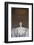 USA, Washington Dc, Lincoln Memorial, Statue of Abraham Lincoln-Walter Bibikow-Framed Photographic Print