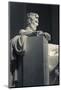 USA, Washington Dc, Lincoln Memorial, Statue of Abraham Lincoln-Walter Bibikow-Mounted Photographic Print