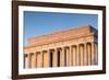 USA, Washington Dc, Lincoln Memorial, Sunrise-Walter Bibikow-Framed Photographic Print